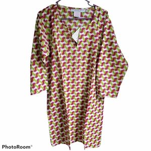 Gretchen Scott Designs tunic cover up blouse NWT